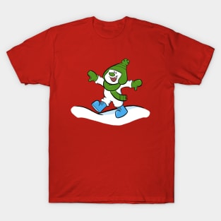 Zucchini the Snowman T-Shirt